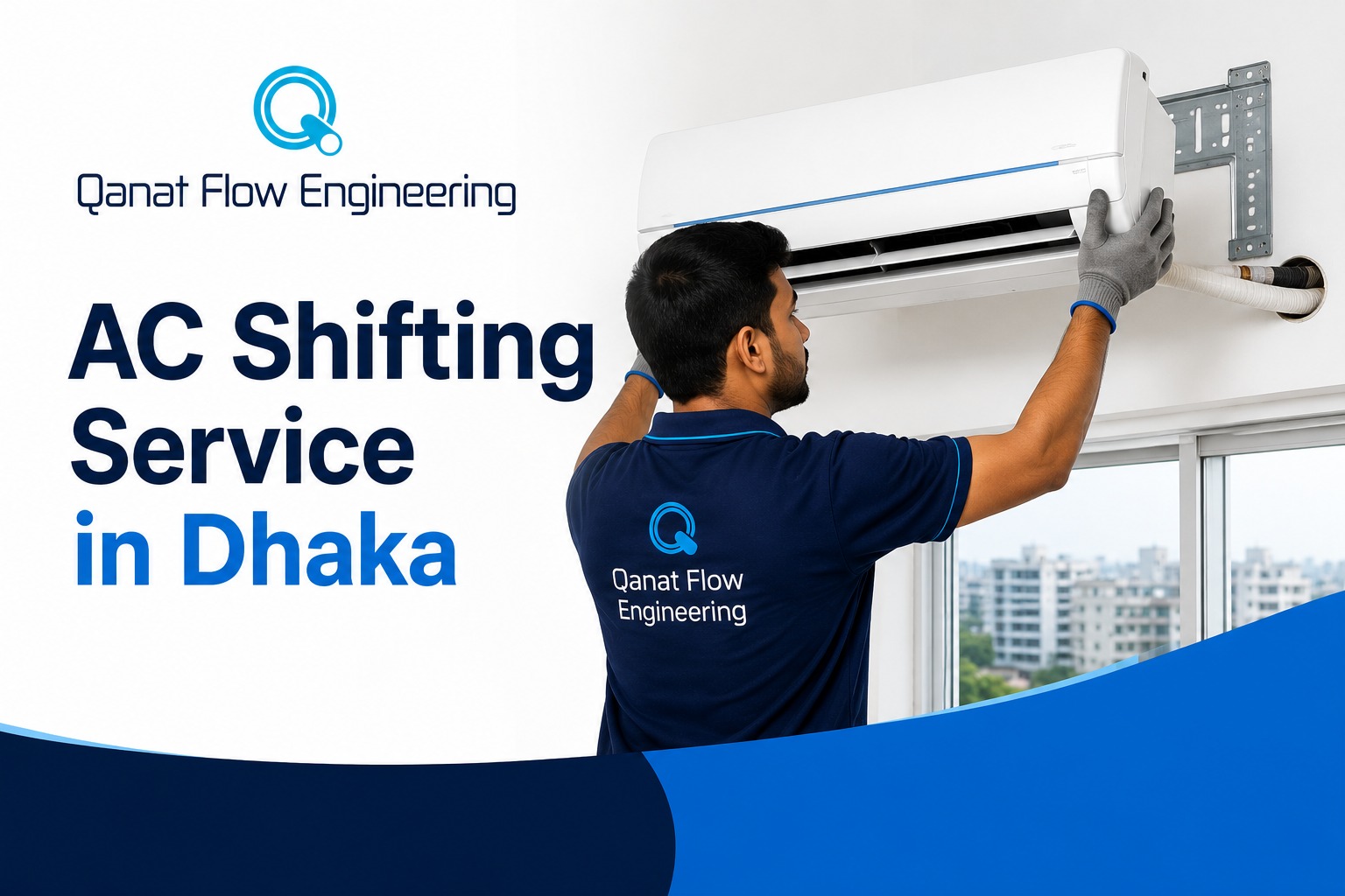 AC Shifting Service in Dhaka