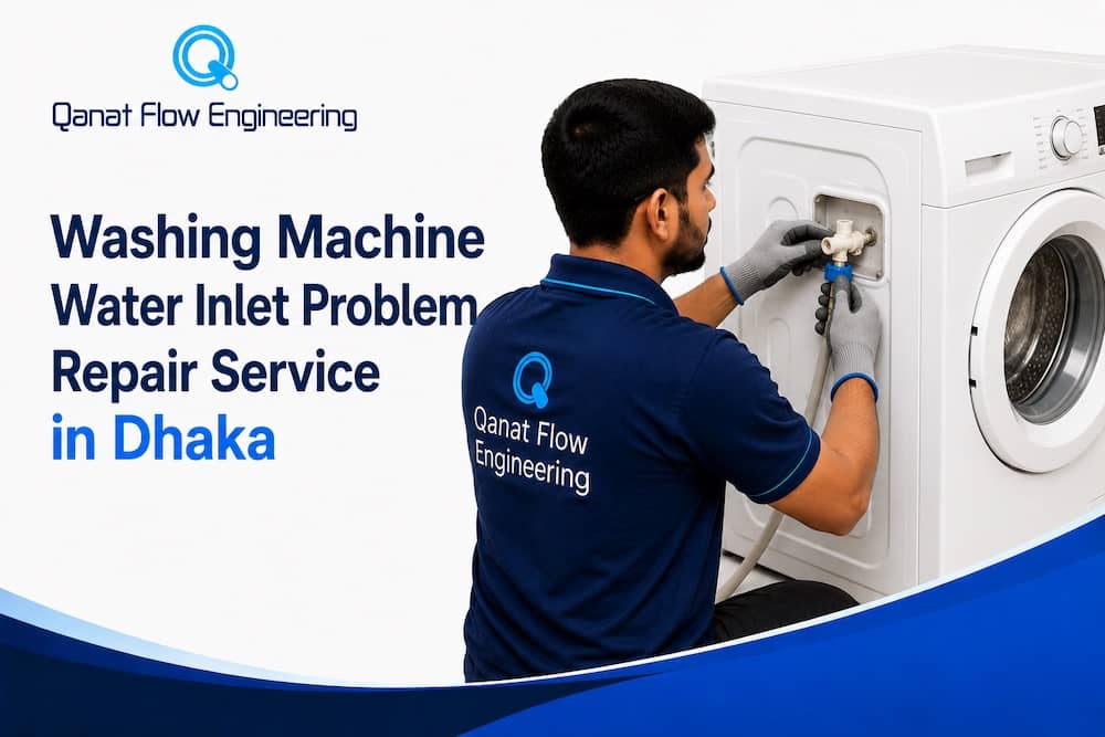 Washing Machine Water Inlet Problem Repair Service in Dhaka