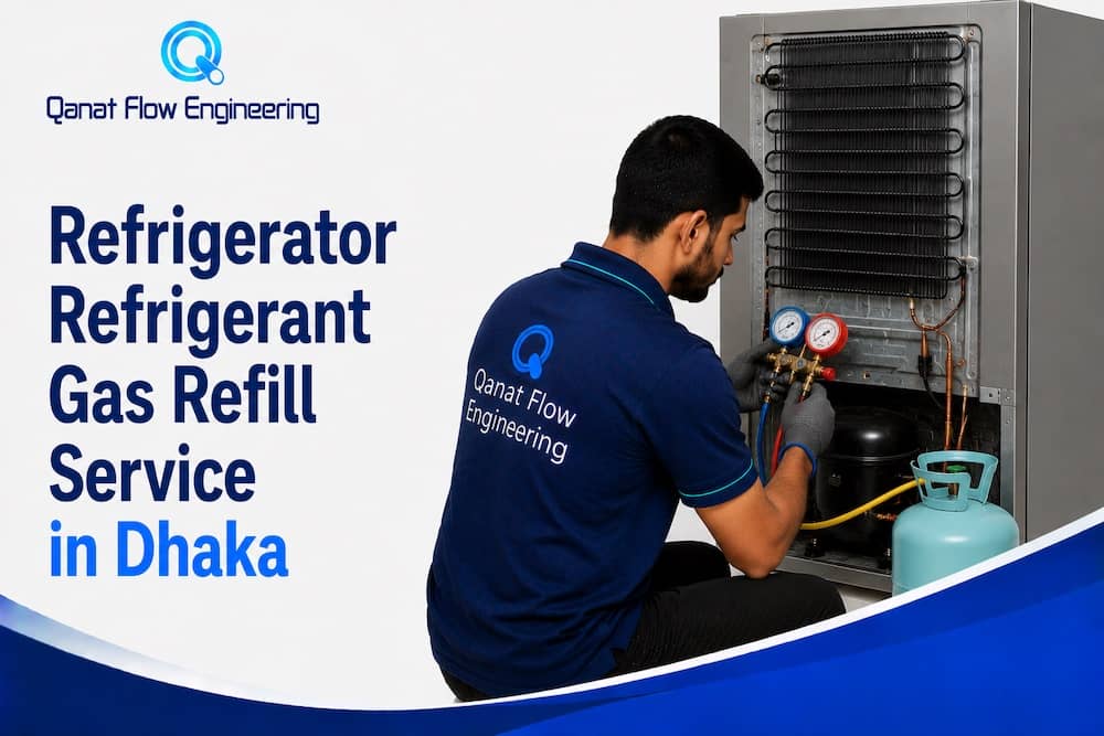 Refrigerator Refrigerant Gas Refill Service in Dhaka